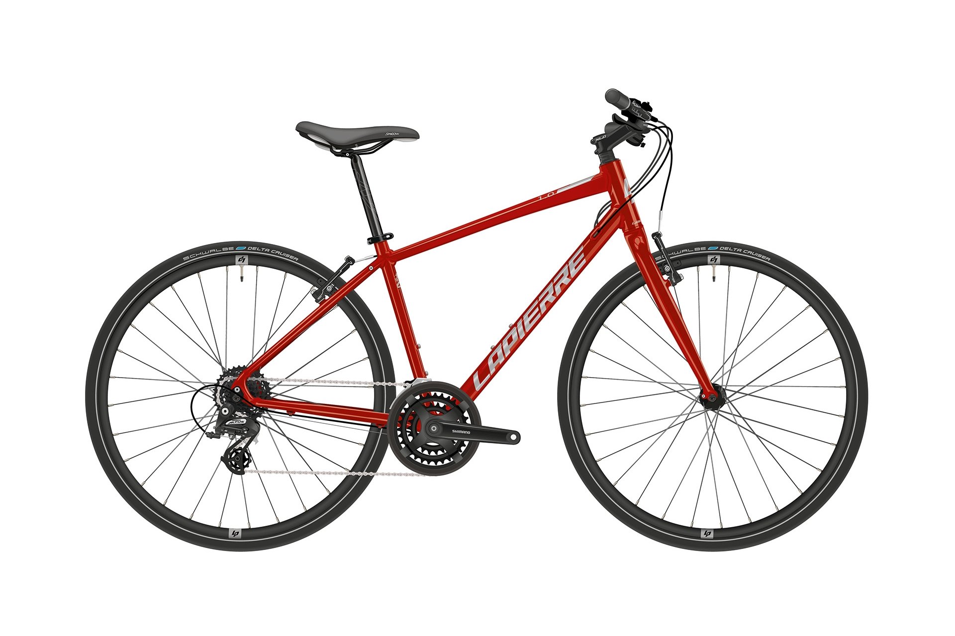 

Кроссовый велосипед Lapierre Shaper 1.0 - 28 дюймов - Diamant - Aktion, цвет Rot|red