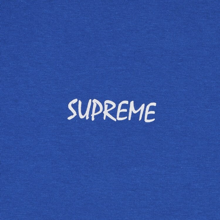 Футболка Supreme Black Cat Tee, цвет Royal — фото 3