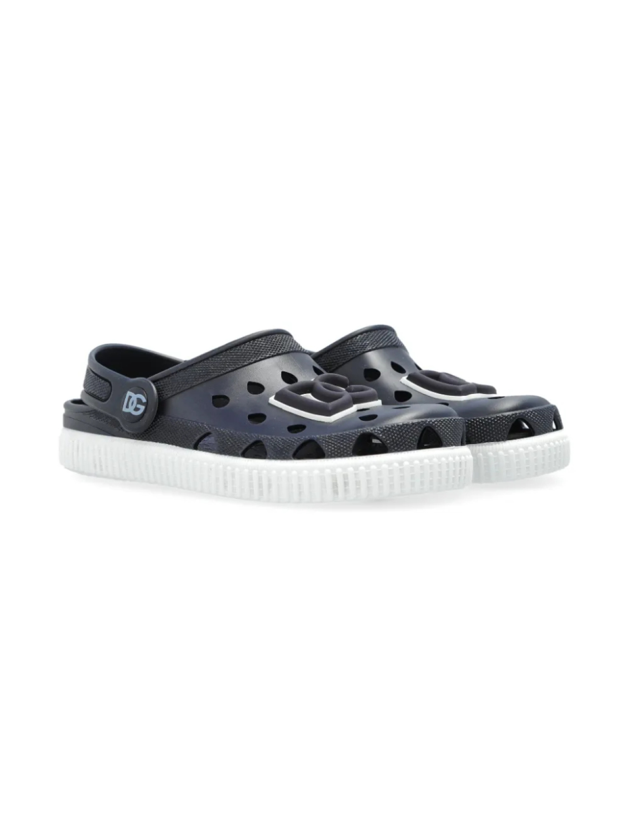 

Плоские шлепанцы Dolce & Gabbana Kids, синий