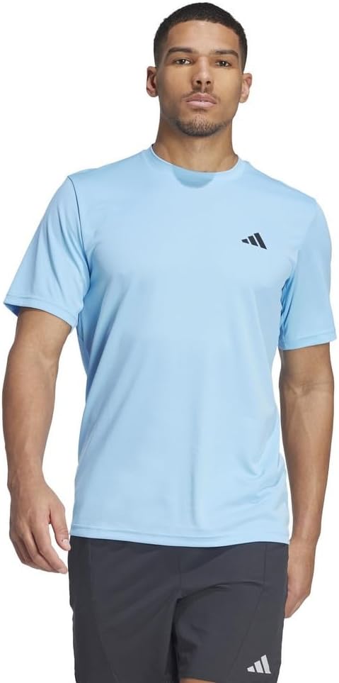 

Мужская футболка с коротким рукавом Train Essentials Training NQE20 Adidas, черный/синий