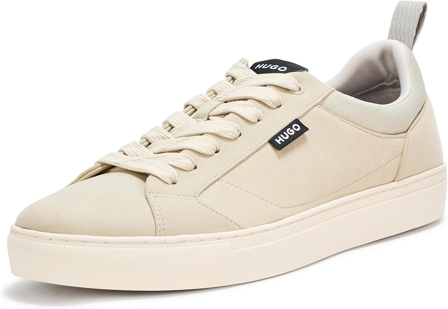 

Кроссовки Hugo Mens Morrie с низким профилем, из кожи, дружелюбный стиль, Tan Dunes