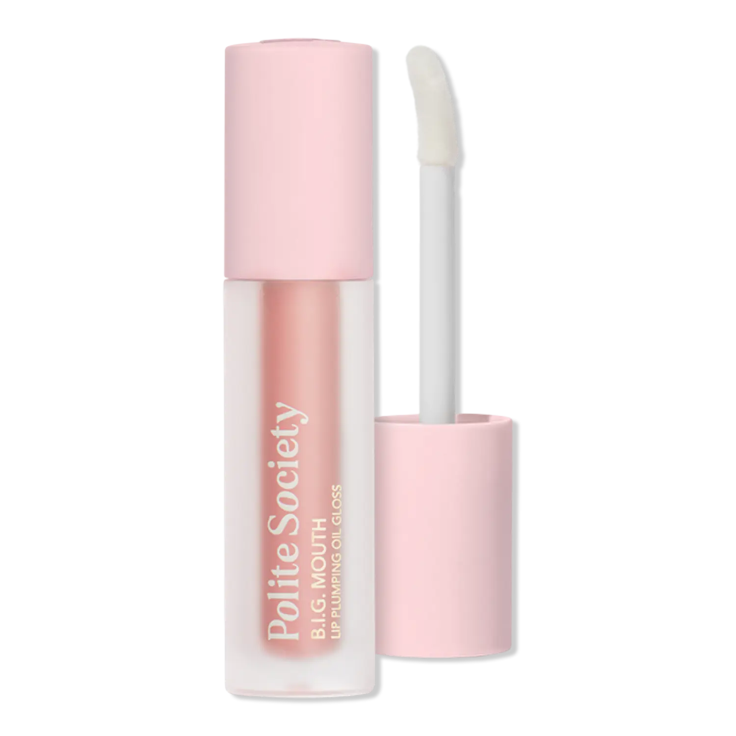 

Блеск для губ BIG Mouth Lip Plumping Oil Gloss Polite Society, Shimmer (sheer pink with shimmer)