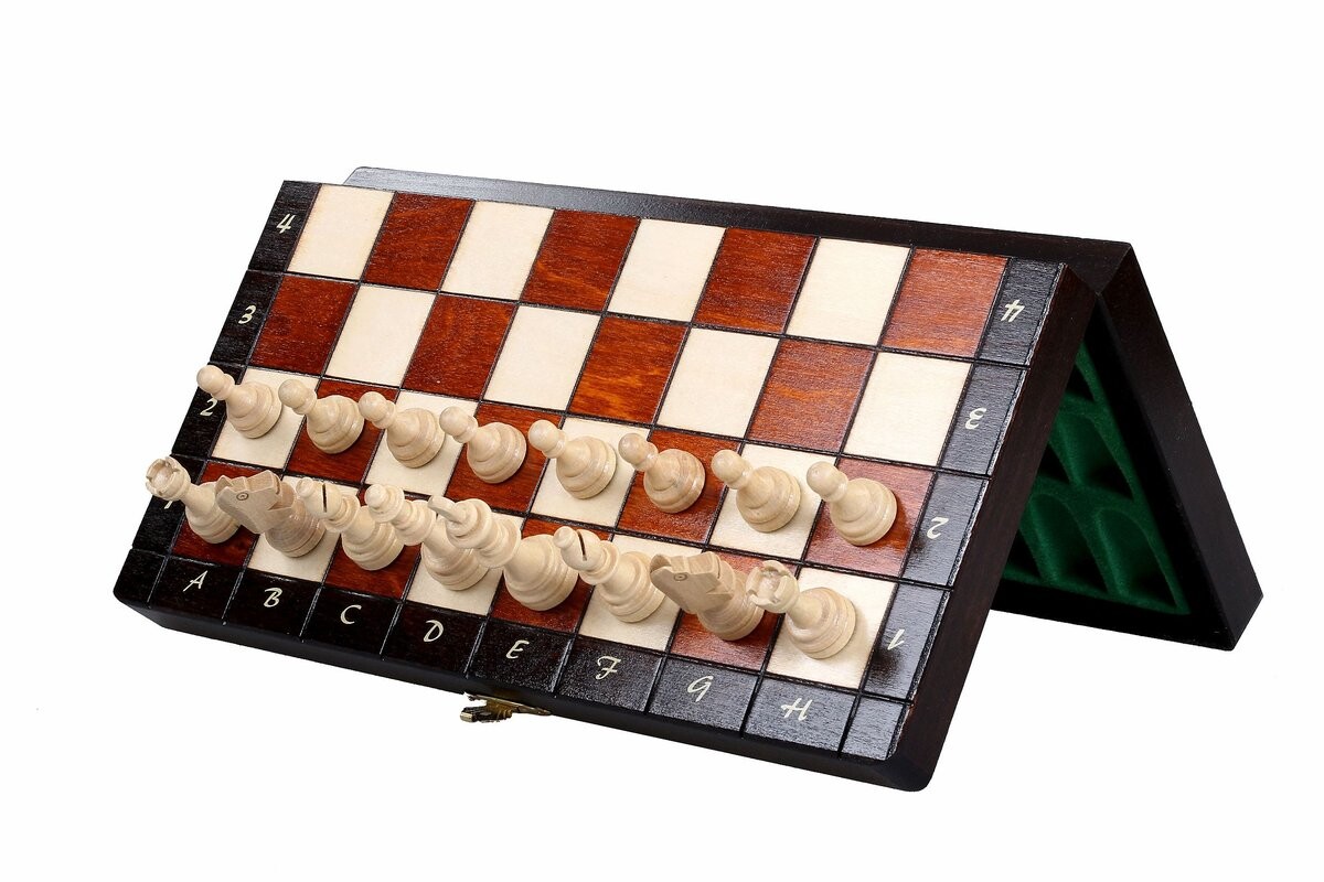 

Деревянные магнитные шахматы, Sunrise Chess & Games