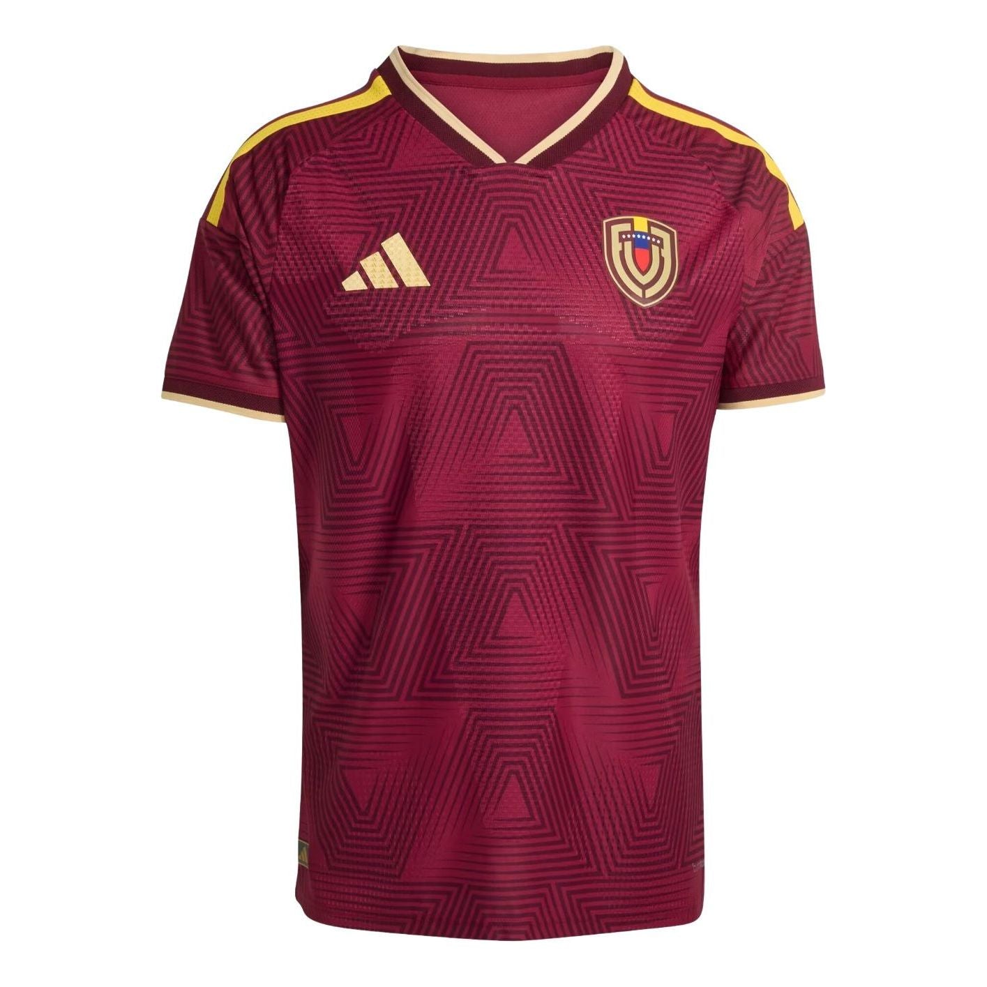 Футболка Adidas Venezuela 26 Home Authentic Jersey 'Team Coll Burgundy 2'