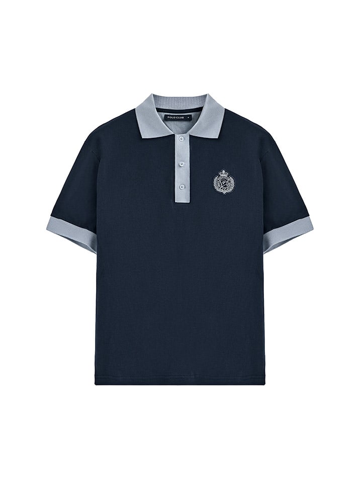 

Polo Club Рубашка поло темно-синего/светло-синего цвета, Синий, Polo Club Рубашка поло темно-синего/светло-синего цвета