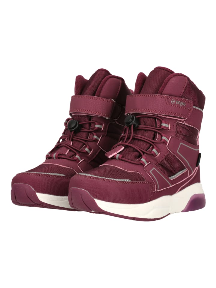 

Zigzag Зимние ботинки Vizar, цвет 4078, темно-фиолетовый