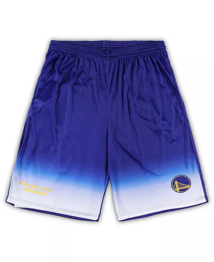 

Мужские шорты Royal Golden State Warriors Big and Tall Fadeaway Fanatics