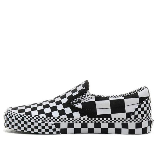

Кроссовки slip-on 'all over checkerboard' Vans, черный
