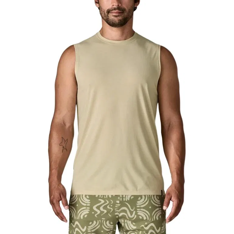 Майка Capilane Tank Top Men's Patagonia, Light Blue Sage/BSLX — фото 4