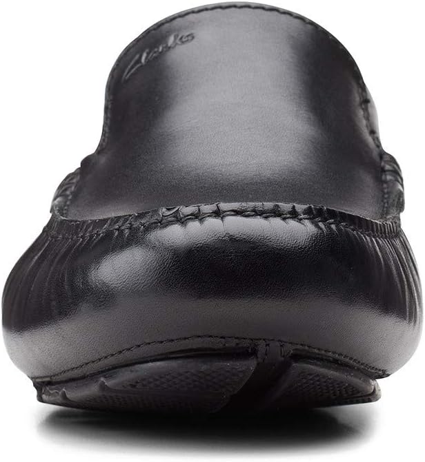 Мужские лоферы Clarks Markman PlainDriving, черный — фото 3