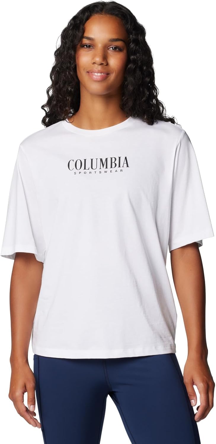 

Женская футболка Columbia North Cascades Relaxed, White/Casual Brand, Белый, Женская футболка Columbia North Cascades Relaxed, White/Casual Brand