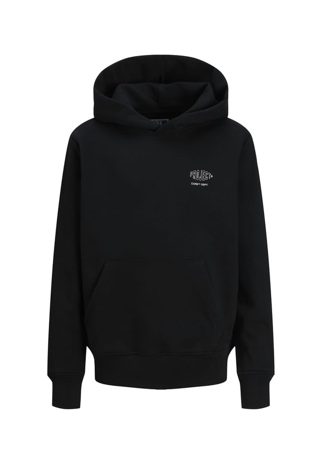 

Толстовка с капюшоном «Бетонный глобус» Jack & Jones, черный