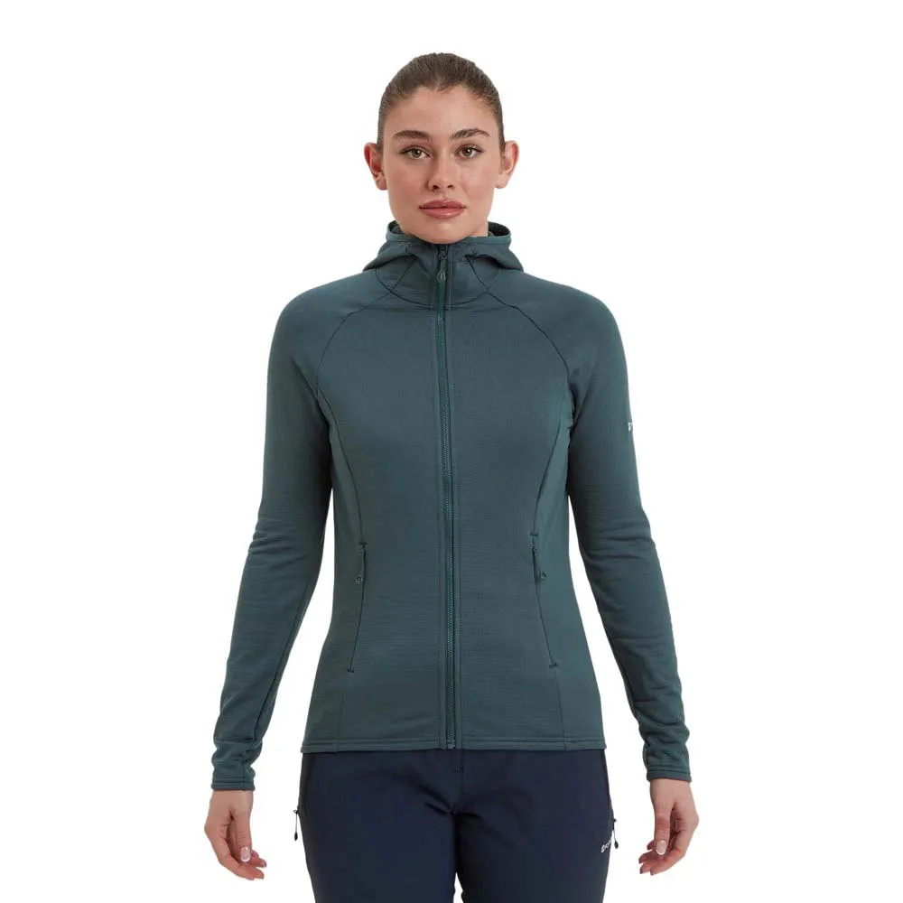 

Флис Montane Protium full zip, зеленый