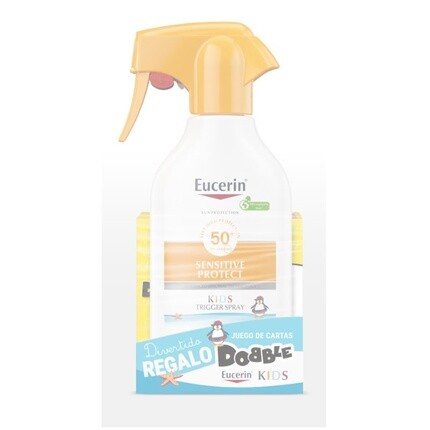 

Eucerin Детский спрей для защиты от солнца, чувствительный к солнцу, Spf50, 250 мл, подарок - Eucerin
