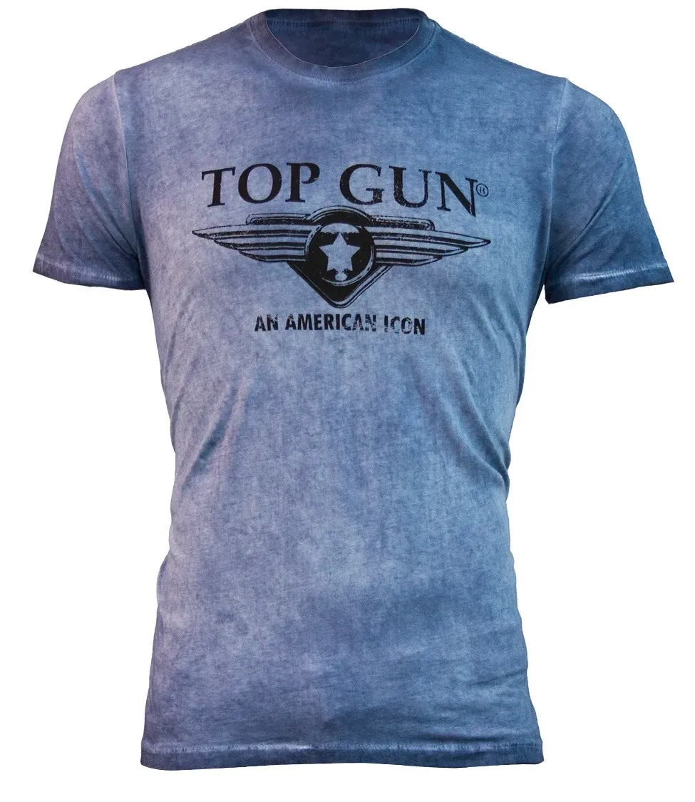 

Футболка TOP GUN "Wing cast TG20191040", цвет морской волны