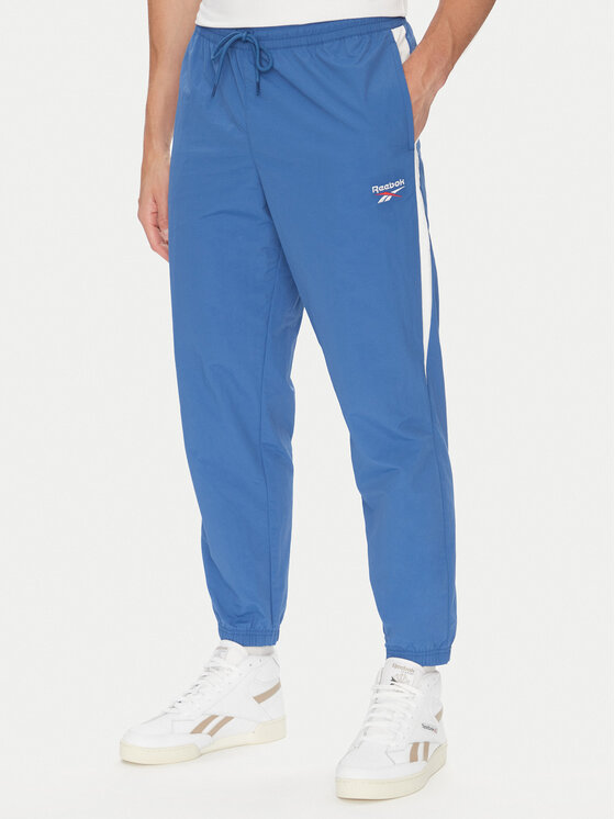 

Спортивные брюки обычного кроя 100215278 Reebok, синий