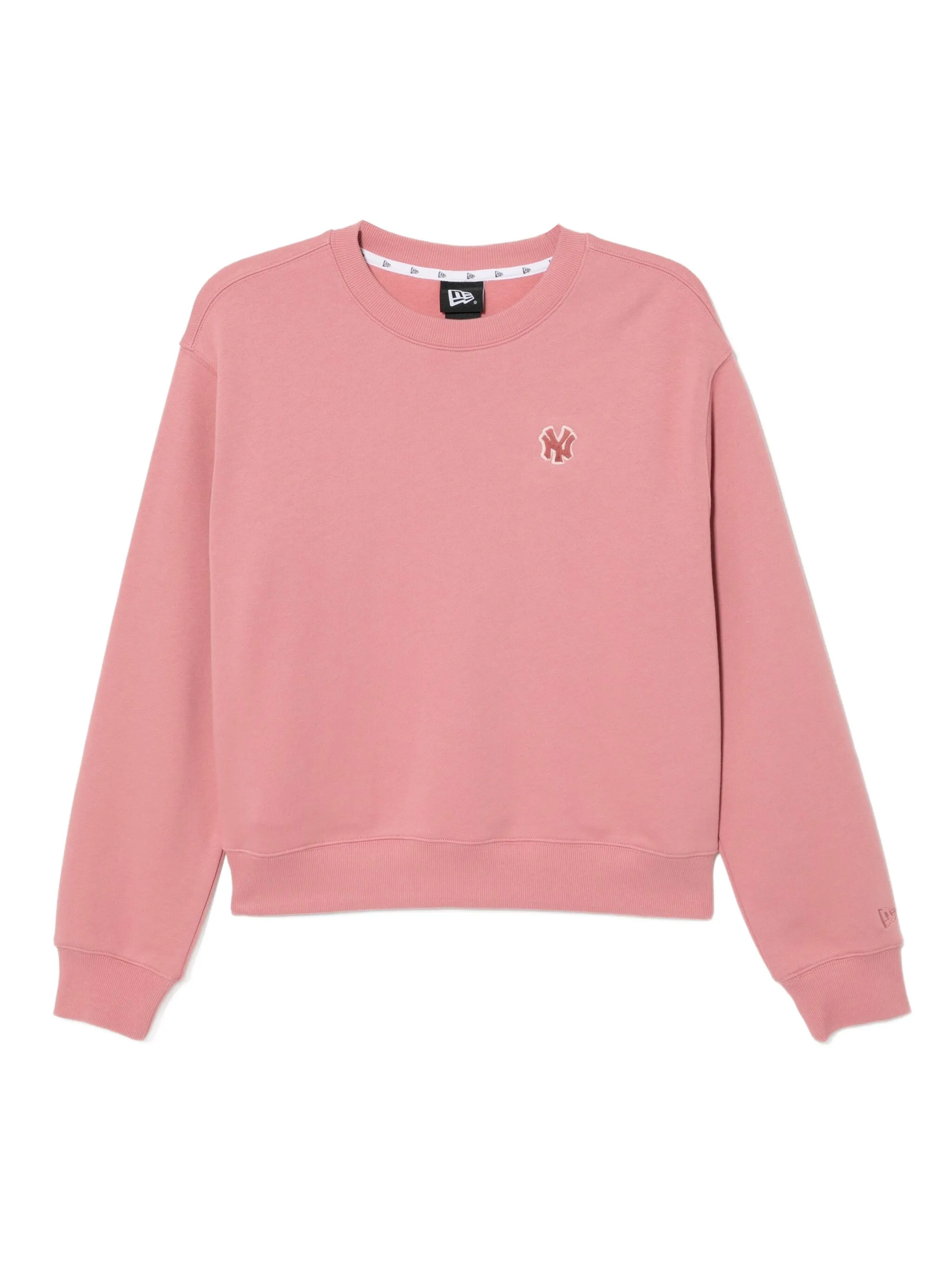 

Толстовка с логотипом из коллаборации с MLB New Era Cap, розовый