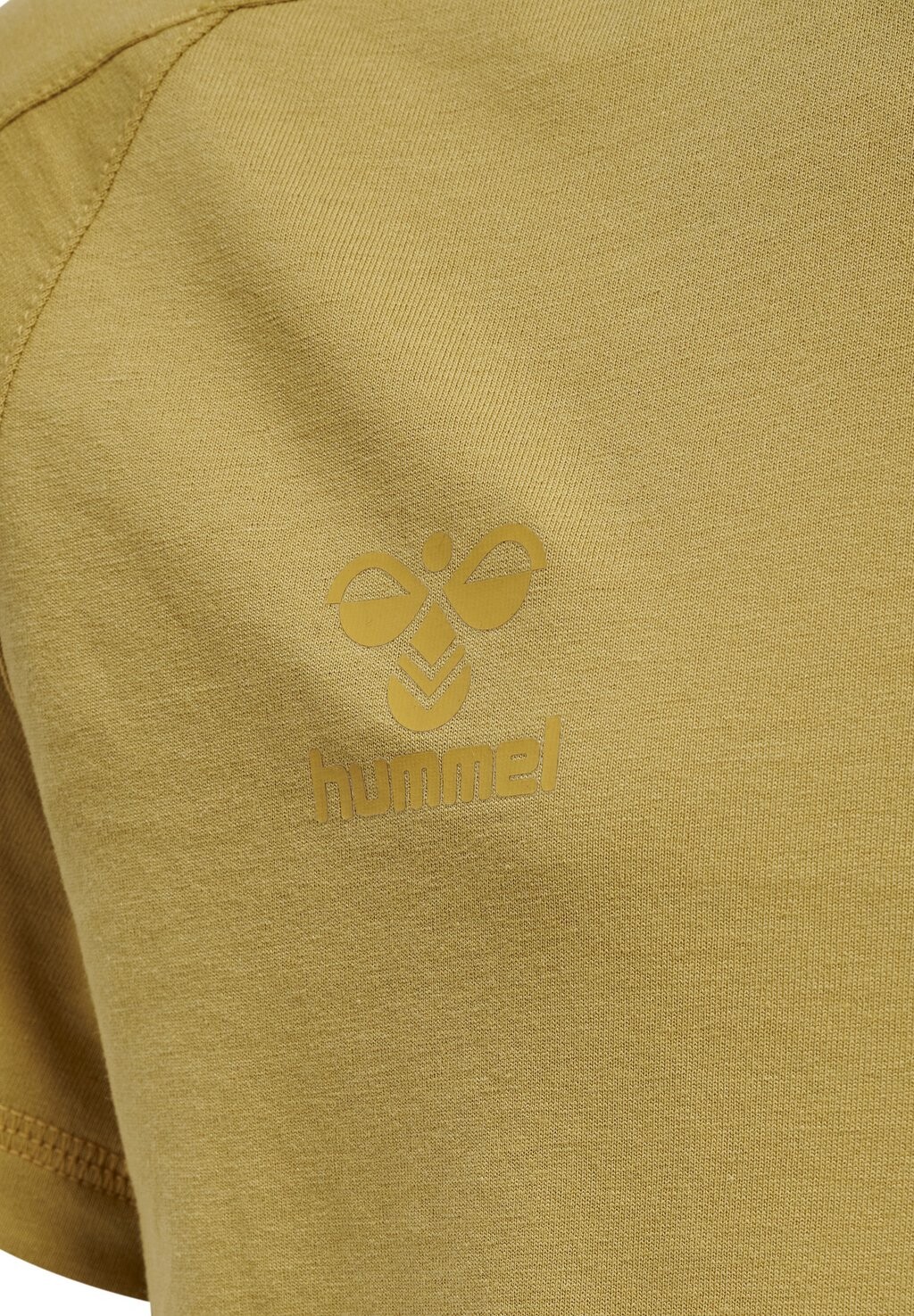 Футболка с принтом CIMA Hummel, цвет antique gold — фото 4