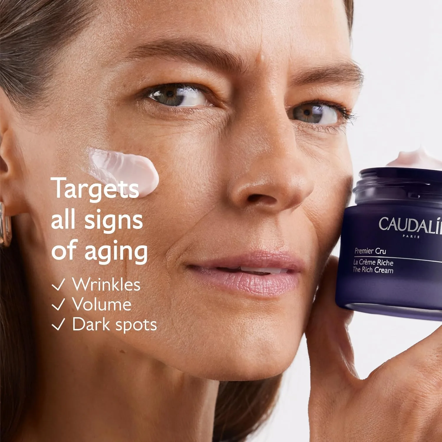 Сыворотка Caudalie — Premier Cru The Rich Cream, увлажняющий для восстановления кожного барьера с керамидами, 50 мл — фото 2