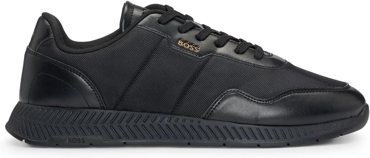 Мужские кроссовки BOSS Titanium Runn, черный