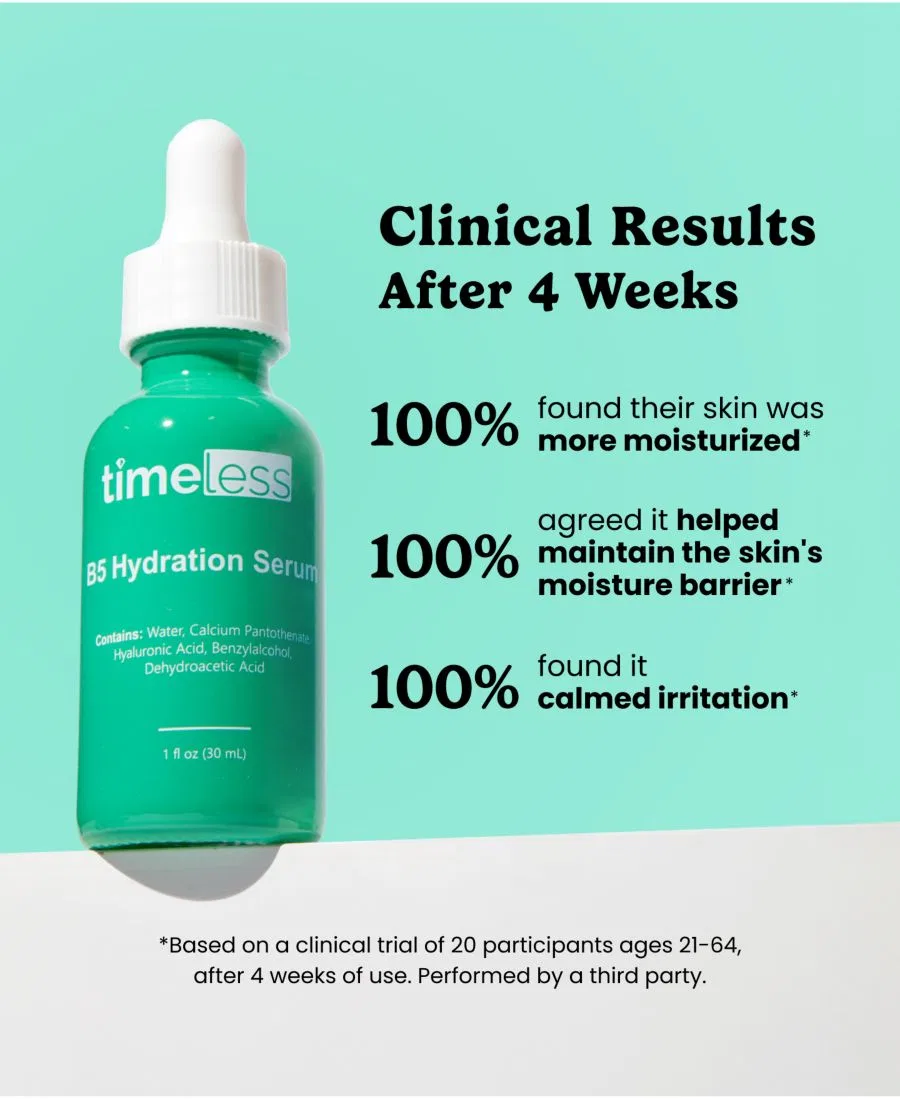 Сыворотка Timeless Skin Care — Увлажняющая с витамином B5, 30 мл — фото 4