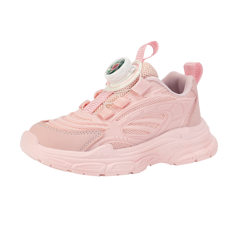 

Кроссовки детские с противоскользящей подошвой и износостойкими подошвами для бега FIRS Kids, розовый