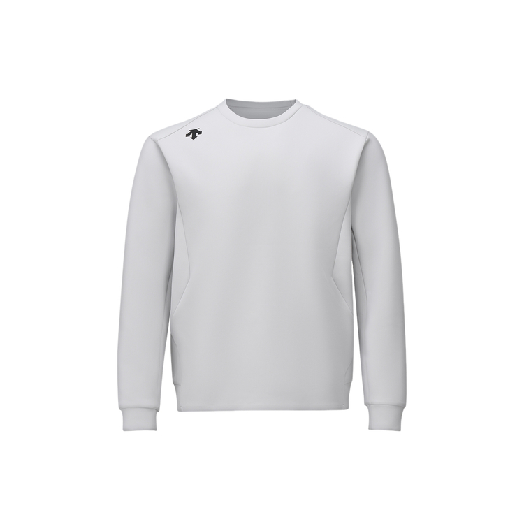 

Тренировочная толстовка для мужчин Descente, lg-светлый серый