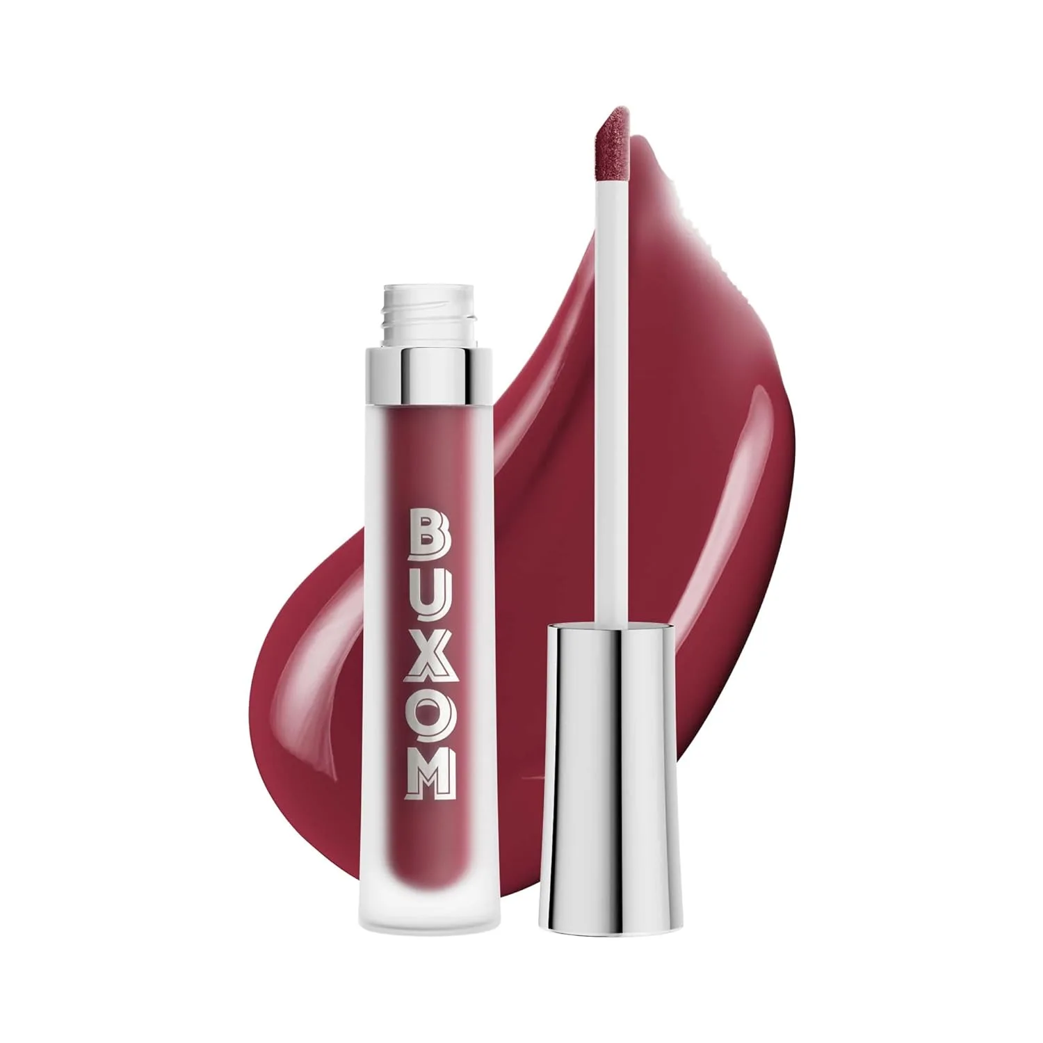 Buxom Full-On Plumping Lip Cream - увлажняющий блеск для губ с пептидами и гиалуроновой кислотой, придающий губам объем и мягкость. Формула с высоким блеском. Не тестируется на животных., Kir Royale (Berry wine)