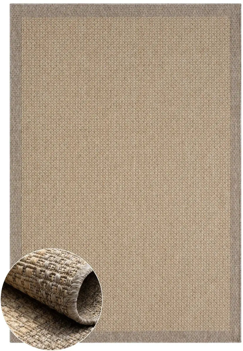 

Myflair Мебель и аксессуары Ковер "Natura" Myflair Möbel & Accessoires 100х160 см, коричневый/серый