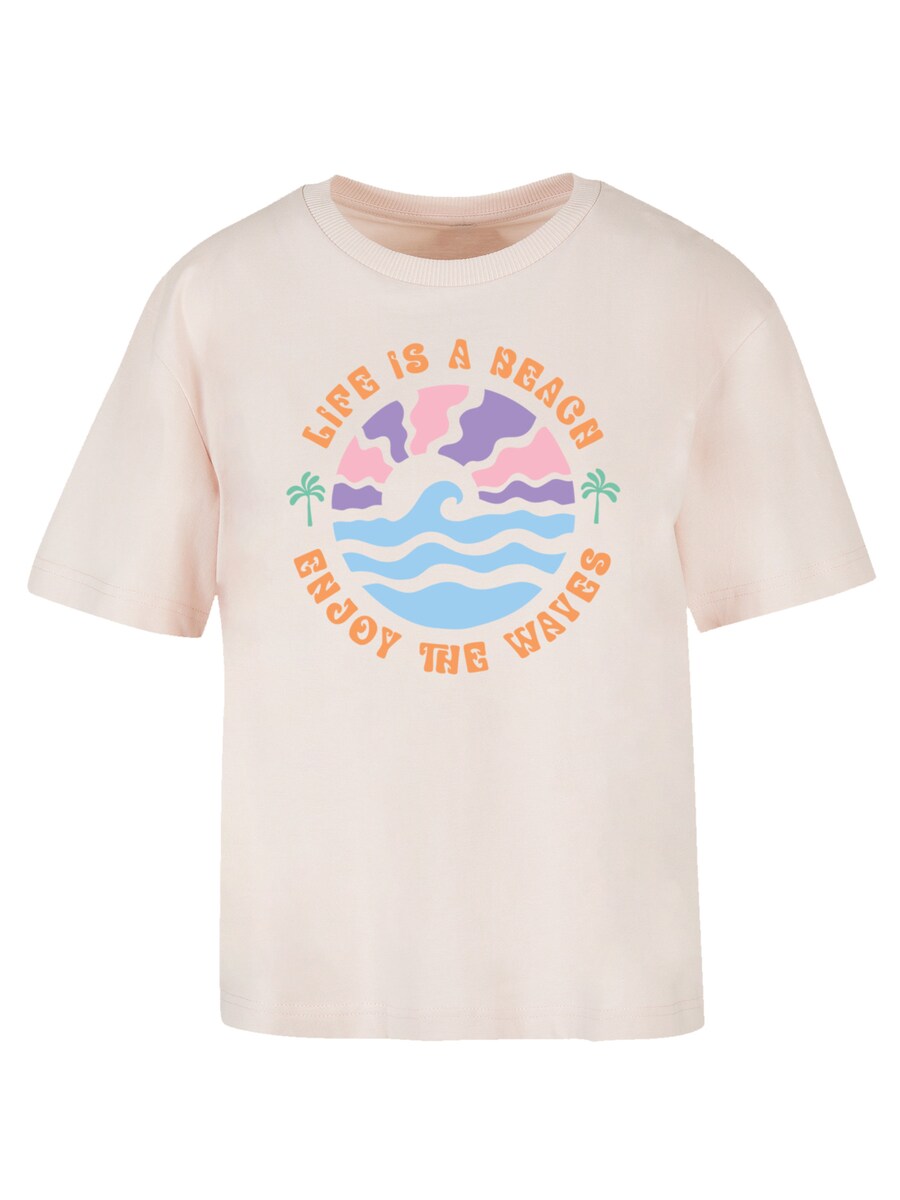 

Футболка F4NT4STIC Life Is A Beach Enjoy The Waves, Powder/Light pink