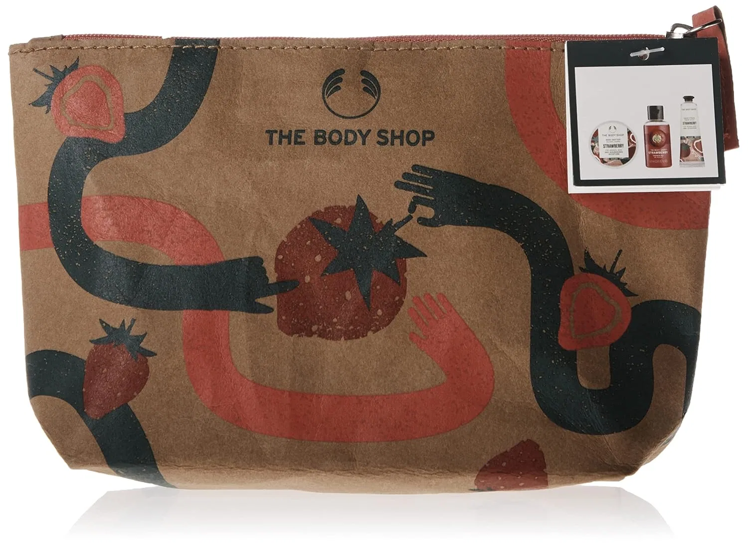 Набор для нормальной кожи Lather & Slather Juicy Strawberry от The Body Shop The Body Shop — фото 2