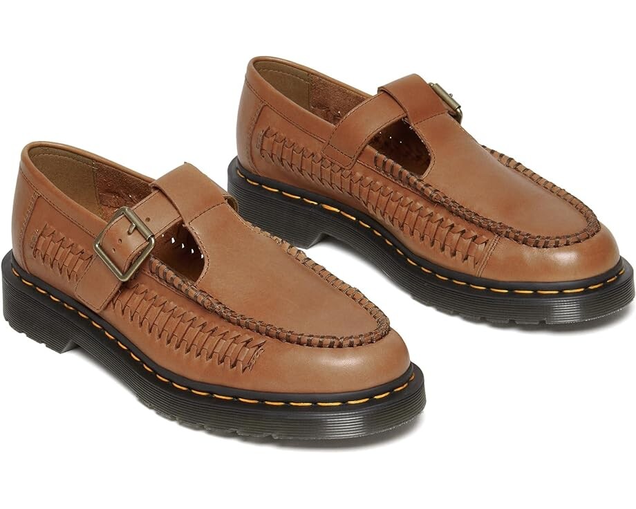 

Оксфорды Dr. Martens Adrian T Bar, цвет Tan