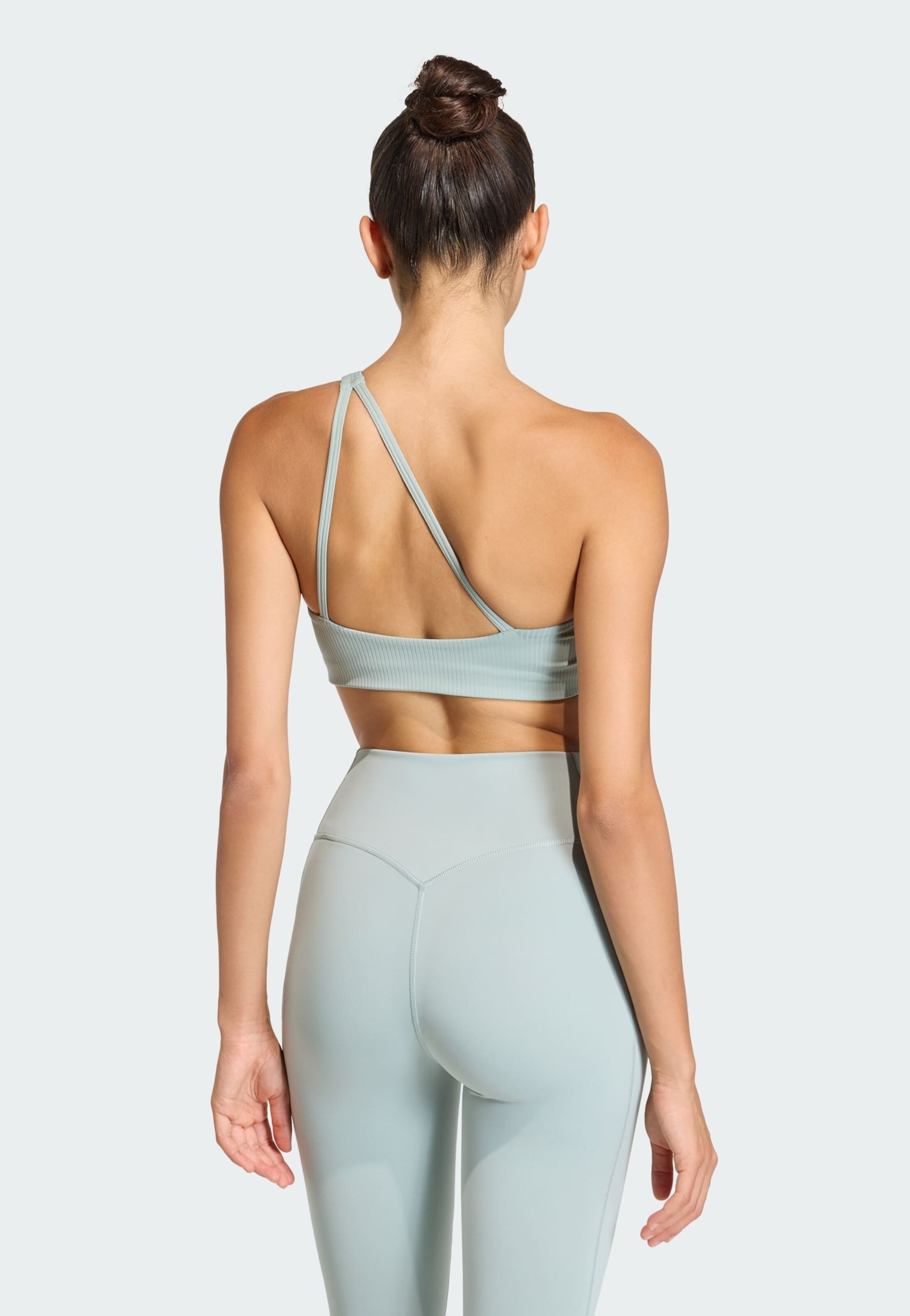 Adidas Performance Спортивный бюстгальтер-бралетт 'Optime' в цвете Mint — фото 4