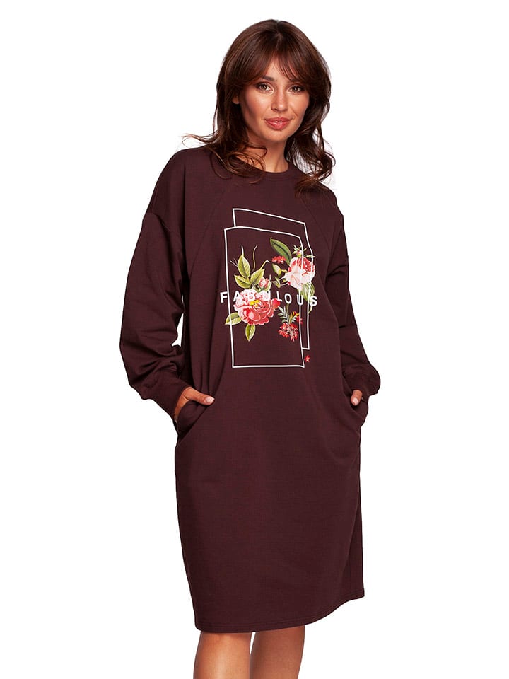 

Платье до колена Be Wear Kleid, коричневый