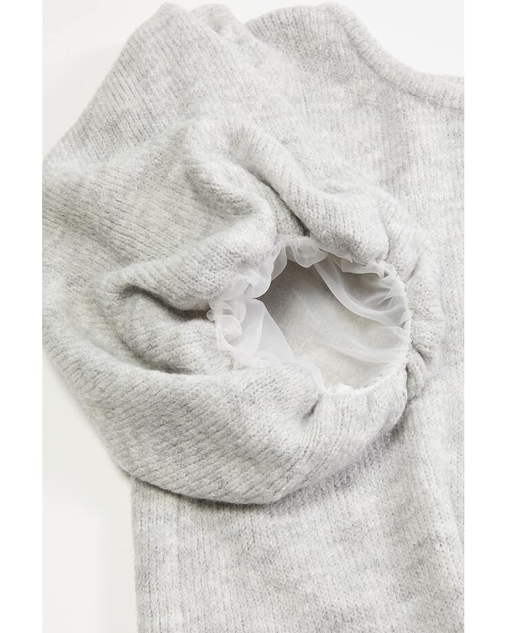 

Свитер HABITUAL girl Crop Puff Sleeve Sweater, цвет Grey Heather