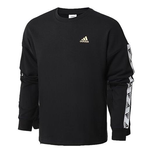 

Толстовка adidas Logo Print Casual Collar Sports Men's Black, черный