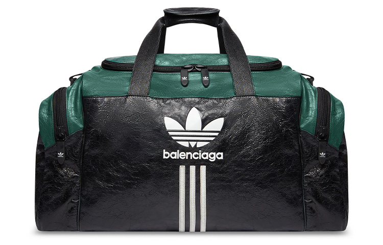 

Balenciaga Спортивная сумка X Adidas, черная/зеленая