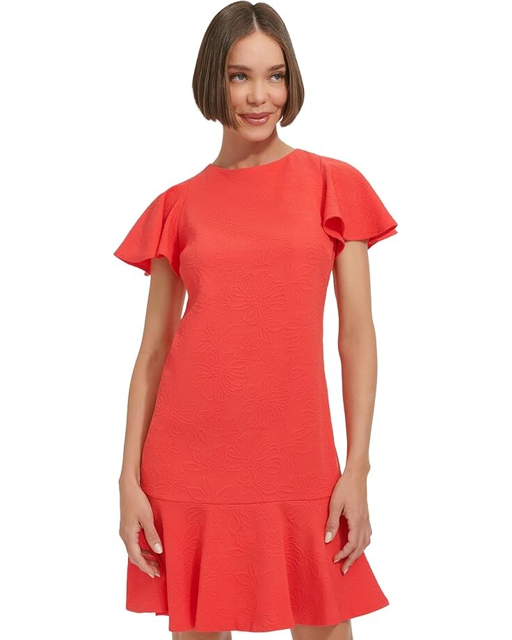 

Платье Tommy Hilfiger Shift Dress, цвет Guava