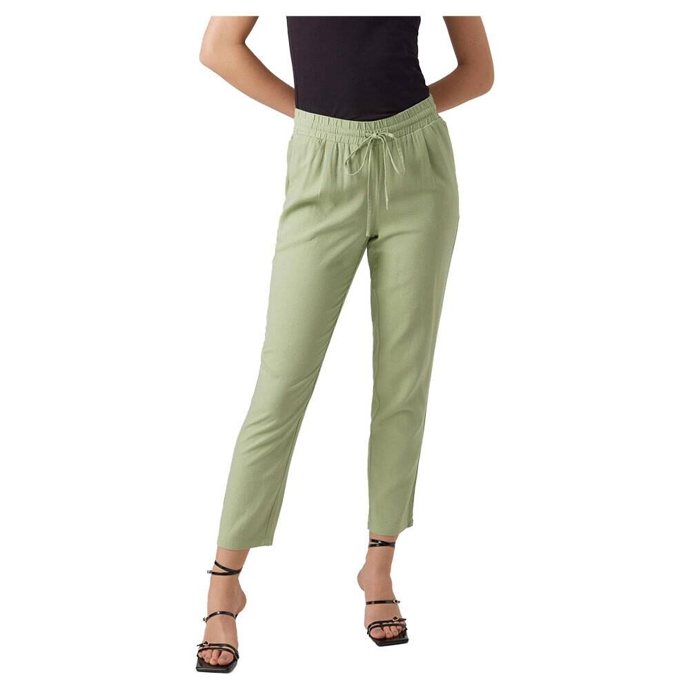 

Брюки Vero Moda Jesmilo Ankle Fit, зеленый