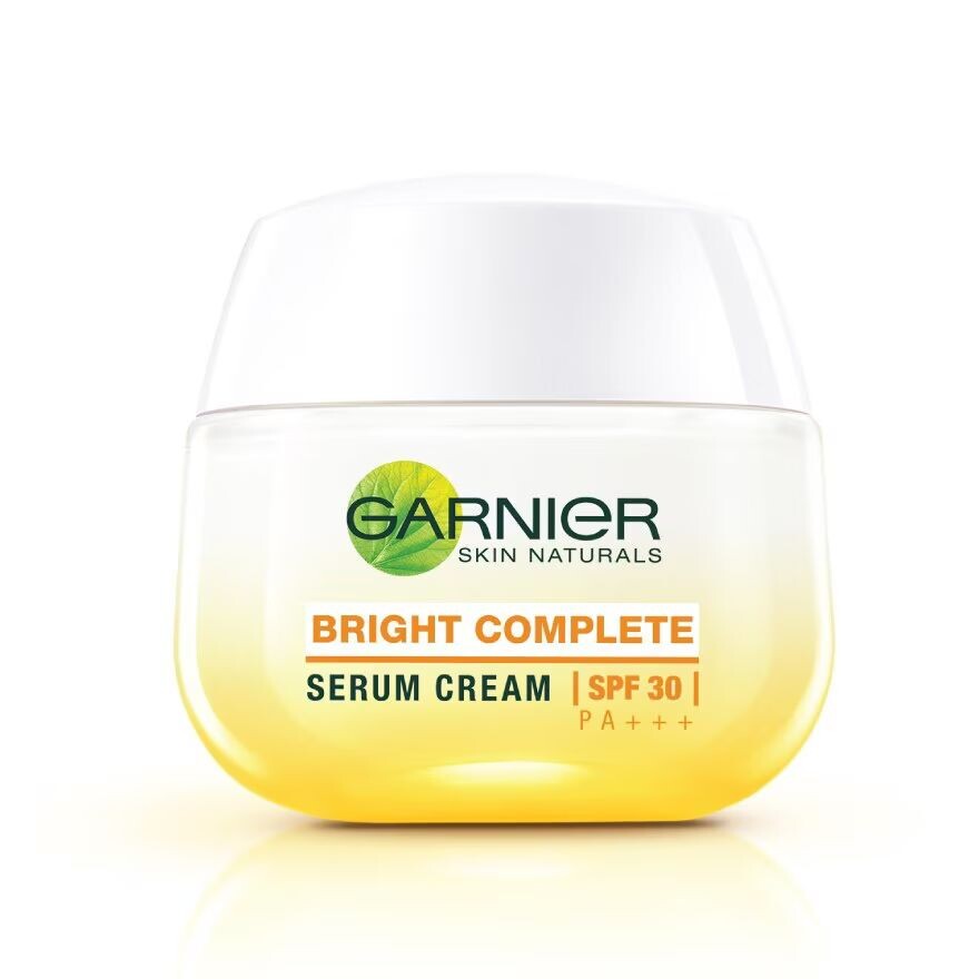 

Garnier Skin Naturals Bright Complete Крем-сыворотка с витамином С SPF30PA+++ 50 мл, White - Yellow