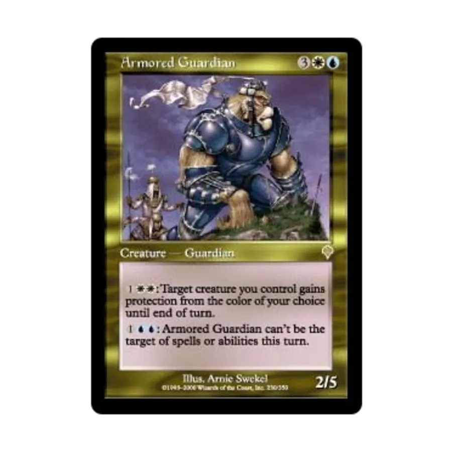 

CCG Бронированный страж (клавиша R), MTG - Invasion