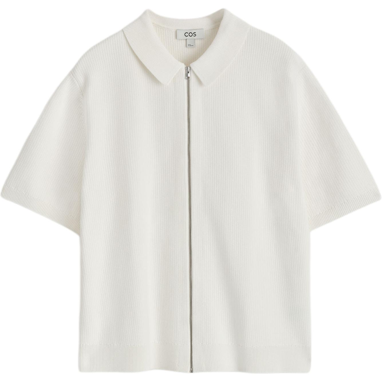 

COS Трикотажный свитер мужской белый