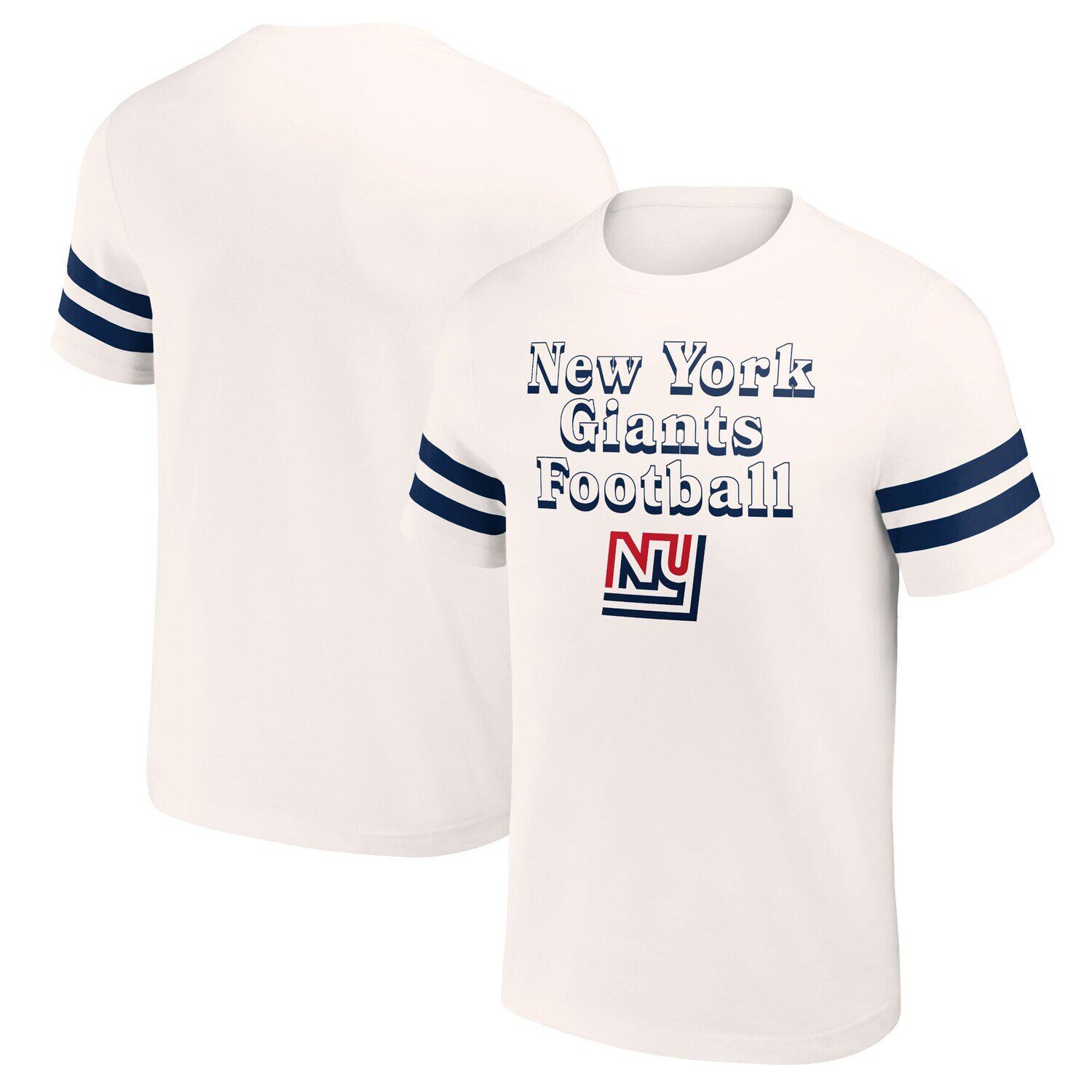 

Мужская винтажная футболка NFL x Darius Rucker Collection от Fanatics Cream New York Giants