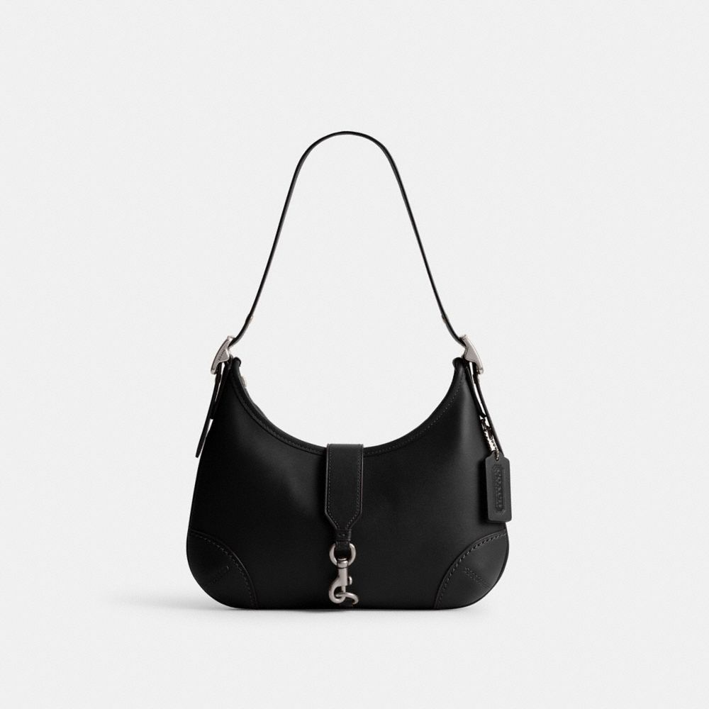

Сумка Coach Hamptons Hobo Bag, серебряный/черный