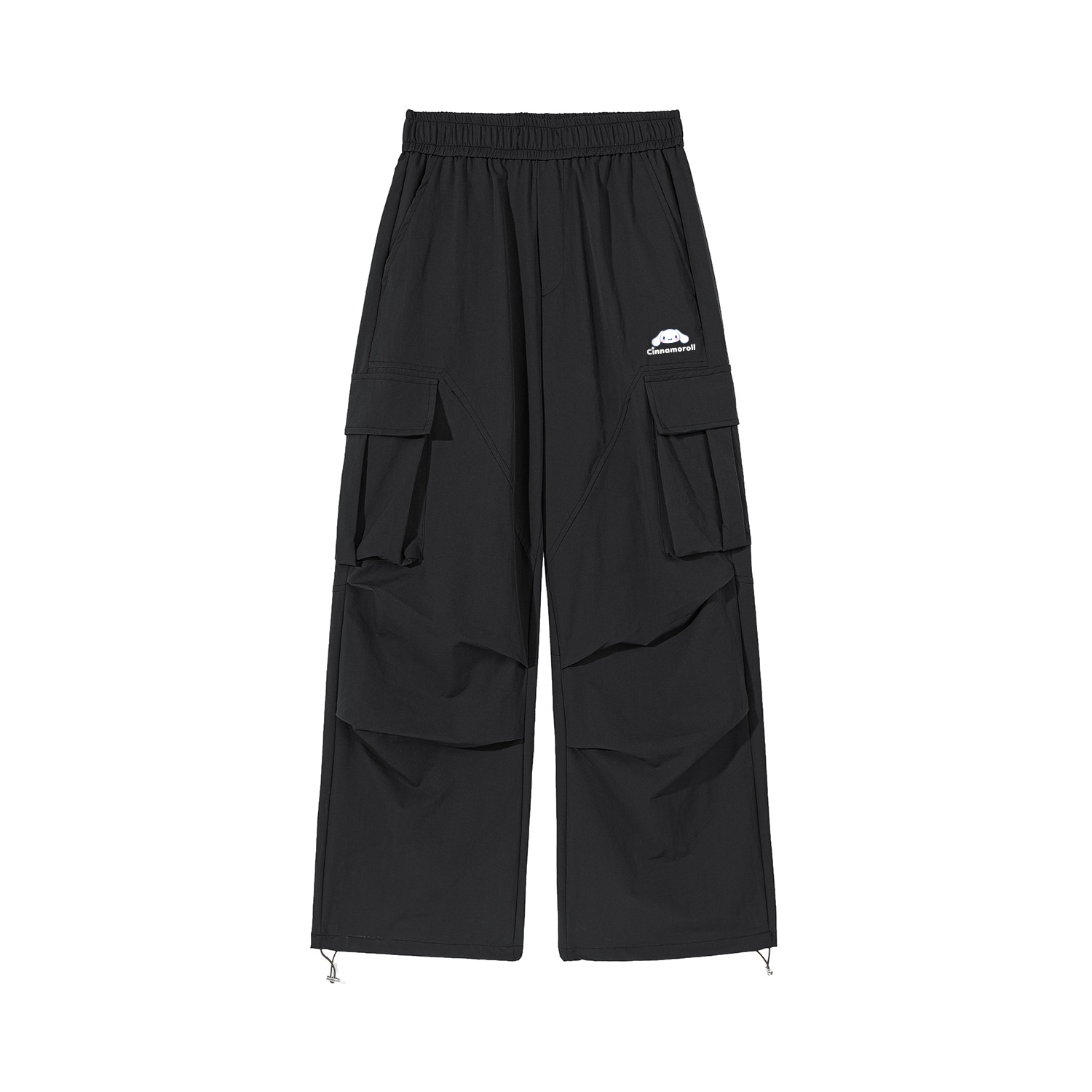 

Cinnamoroll Yugui собачьи повседневные штаны Unisex Sanrio, черный