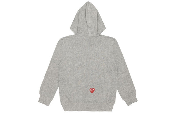 Свитер x nike crossover play together series love logo hoodie 'grey' Comme Des Garcons Play, серый — фото 2