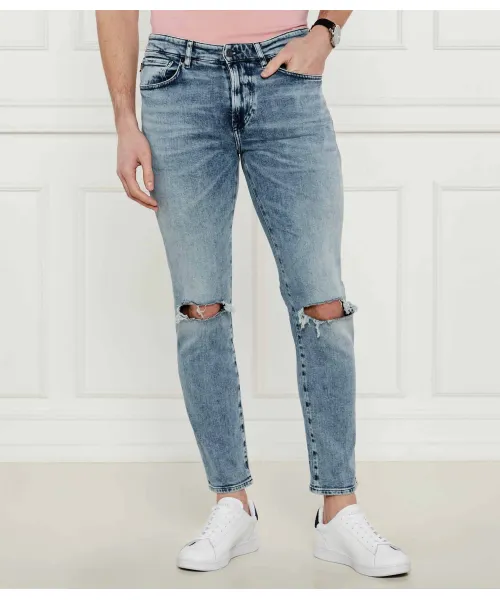 

Джинсы Оникс Slim fit Boss Orange, синий