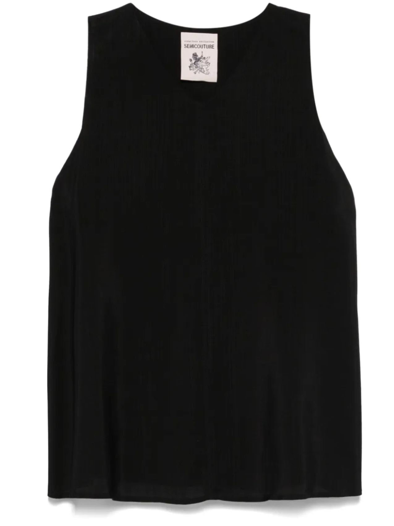 

Semicouture топ Prya, черный