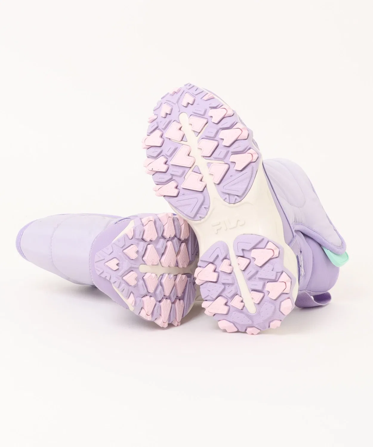 Ботинки FILA OAKMONT BOOTS MINI KD детские фиолетовые — фото 3
