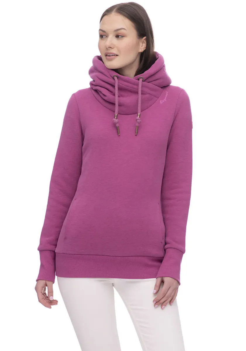 

Толстовка Ragwear с капюшоном "GRIPY" с высоким шалевым воротником и капюшоном, цвет Rose